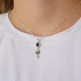 The Aaliyah - Lapis (Pendant w/ chain)