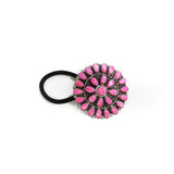 The Daniella - (Hot Pink Opal) Hair Tie