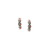 3/4" Zuni Hoops- Coral