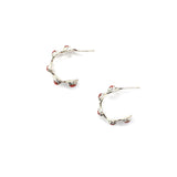 3/4" Zuni Hoops- Coral