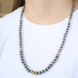 4-12mm Navajo Pearls- 14k Gold (Saucer)