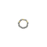 Navajo Pearl Stretch Ring - Gold