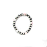 Pink Conch Navajo Pearl Stretch Bracelet