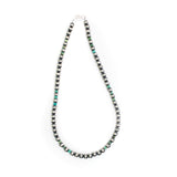 6mm Navajo Pearls- Turquoise