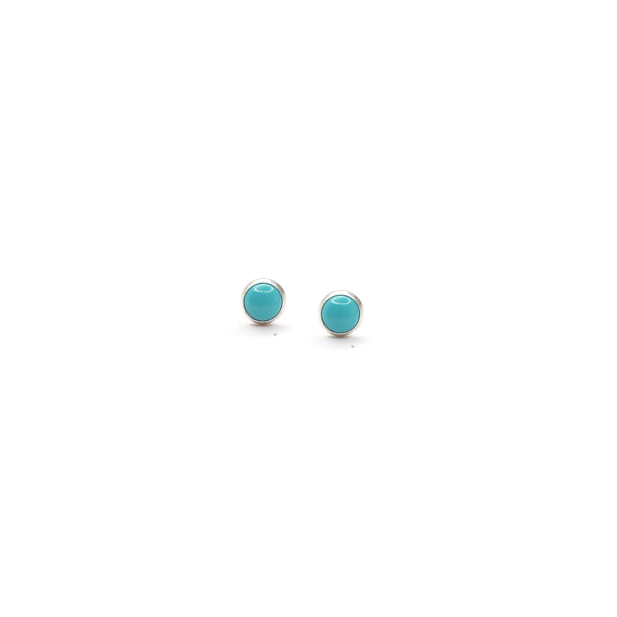 4mm Turquoise Studs