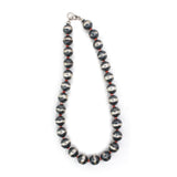 14mm Navajo Pearls- Red Spiny Oyster (18")