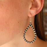 2 3/4” Navajo Pearl Earrings