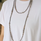 4-9mm Navajo Pearls- Pink Conch (60")