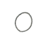 3mm Saucer Pearl Stretch Bracelet - Baby