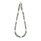 Navajo Pearls- Fresh Water Pearl/ Sonoran Turquoise