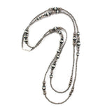 4-12mm Navajo Pearls- Textured (63")