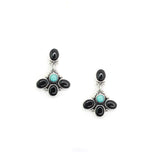 The Alveros- Turquoise/Onyx (1 1/2")