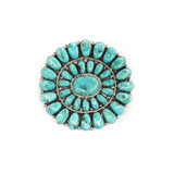 The Zeldan- Hair Clip (Turquoise)