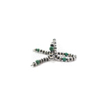 Navajo Pearl Bow Ring (5-7) - Green