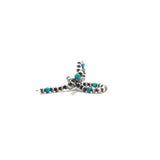 Navajo Pearl Bow Ring (5-7) - Turquoise