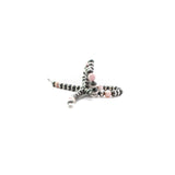 Navajo Pearl Bow Ring (5-7) - Pink Conch