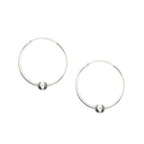 10mm Navajo Pearl Hoops