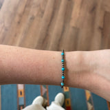 The Jenna Bracelet w/ Extension- Turquoise