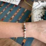 3-10mm Navajo Pearl Bracelet w/ Extension- Fresh Water Pearl