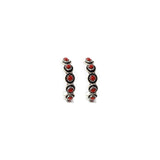 1" Zuni Hoops- Coral