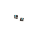 The Simones Post w/cross - Turquoise