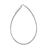 3mm Navajo Pearl- Round Gold