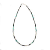 4mm Navajo Pearls - Turquoise (16")