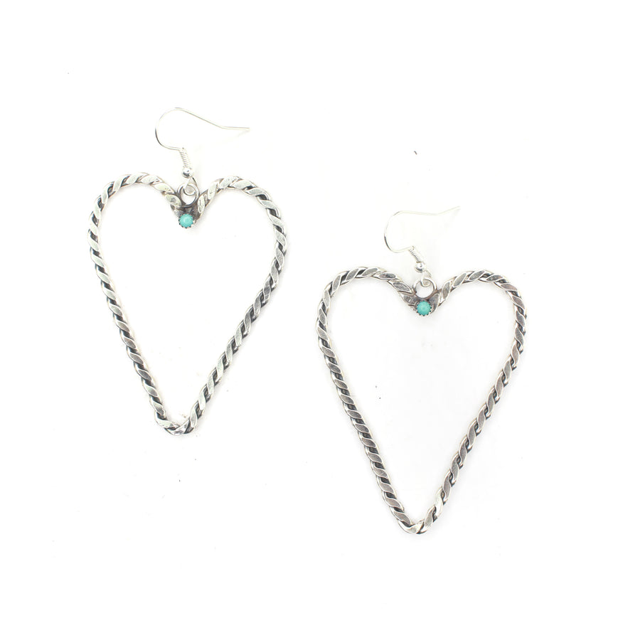 Heart Earrings - Large
