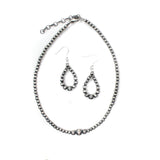 2025 BLACK FRIDAY: Graduated Navajo Pearls & Earring Set