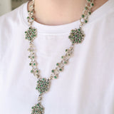 2025 BLACK FRIDAY: Green Flower Necklace