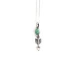 The Aaliyah - Turquoise (Pendant w/ chain)