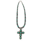 2025 BLACK FRIDAY: Navajo Pearl Necklace and Cross Pendant Set
