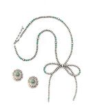 2025 BLACK FRIDAY: Navajo Pearl Bow Necklace & Concho Studs Set