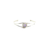 The Sutton Baby Cuff - Light Purple Opal