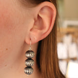 14mm Navajo Pearl Earrings