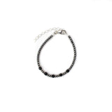 The Jenna Bracelet w/ Extension- Onyx