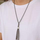 The Tassle Lariat- 23 1/4"