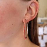 2"  Red Spiny Hoops