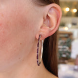 2"  Purple Spiny Oyster Hoops
