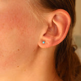 2mm Turquoise Studs