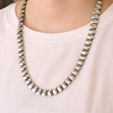Stamped Pillow Beads- 24"