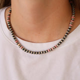 6mm Machine Made Pearls- Pink Conch