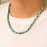6mm Kingman Rondelle Necklace