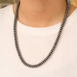 9mm Saucer Navajo Pearls - 22 1/2"