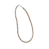 5mm Navajo Pearls - Orange Spiny Oyster