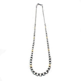 3-10mm Graduated Machine Made Pearls- Gold Dipped