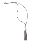 The Tassle Lariat- 23 1/4"