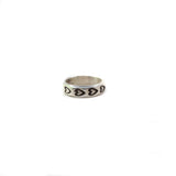 The Stamped Heart Ring