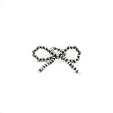 4mm Navajo Pearl Bow Ring