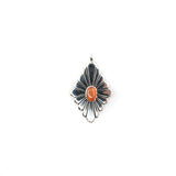 The Sterliegh-Pendant on Chain Orange Spiny